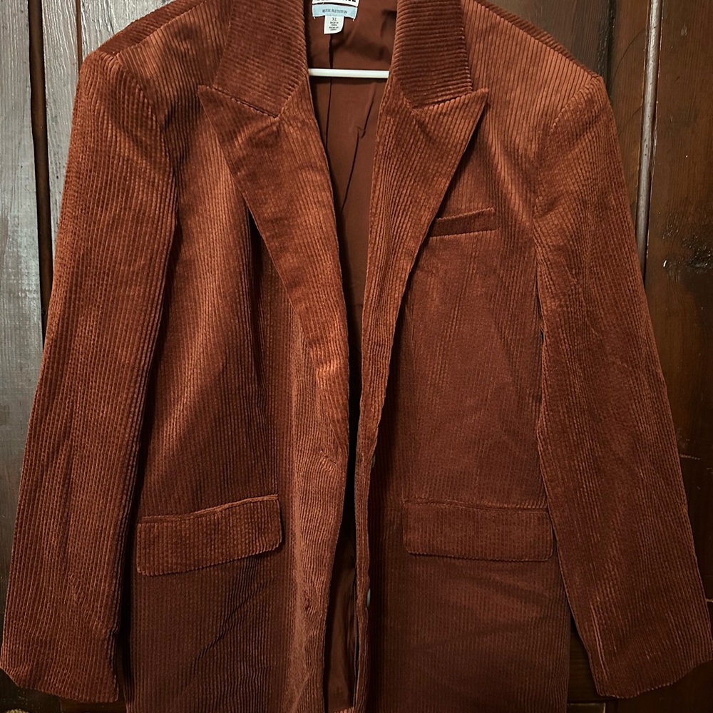Brown Corduroy Blazer